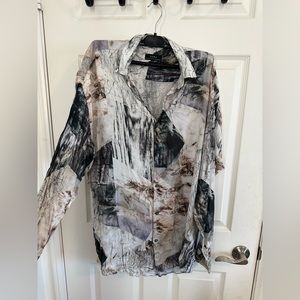 Zara dress button up